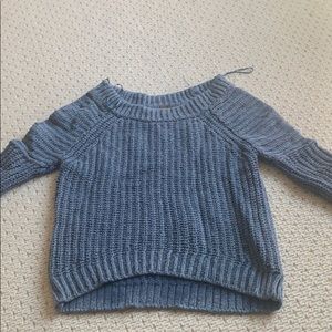 Blue sweater(flexible with price) great condition